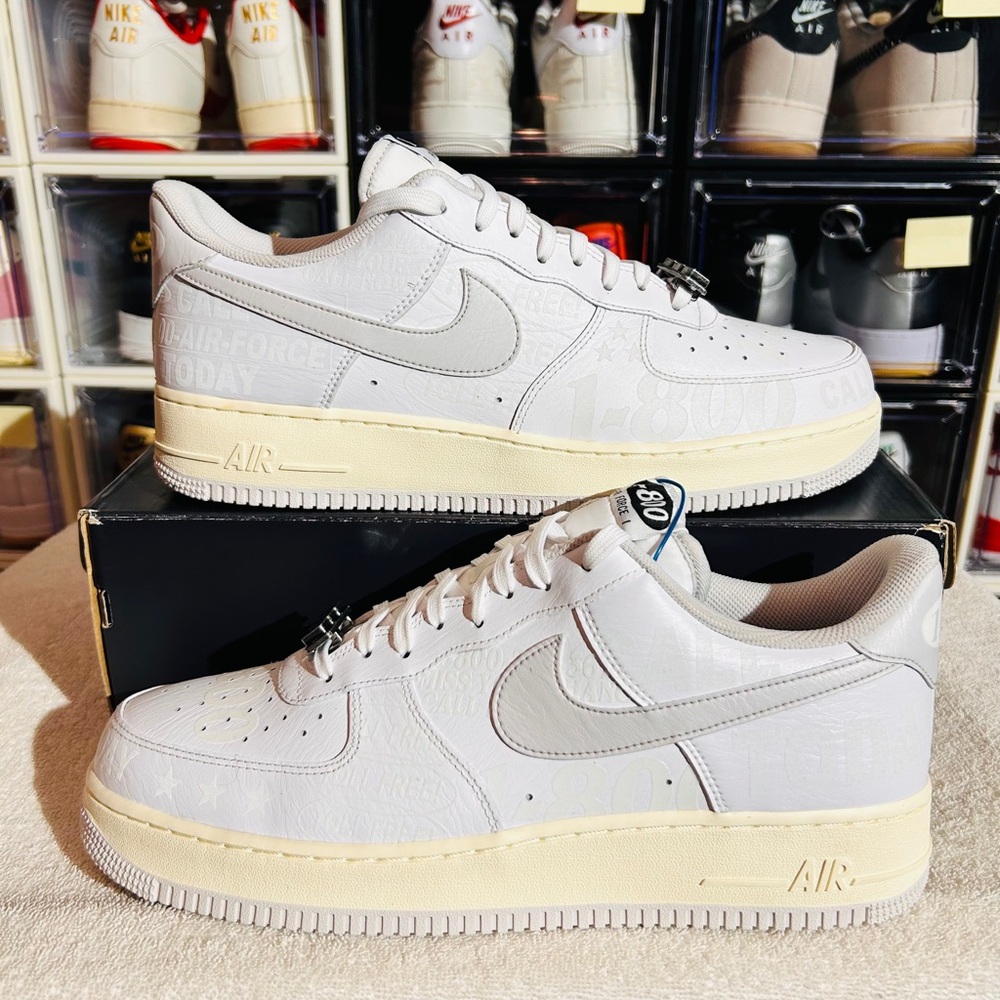 Nike Air Force 1 '07 Premium "1-800". CI16321-100

     Box no lid - Picture 2 of 8
